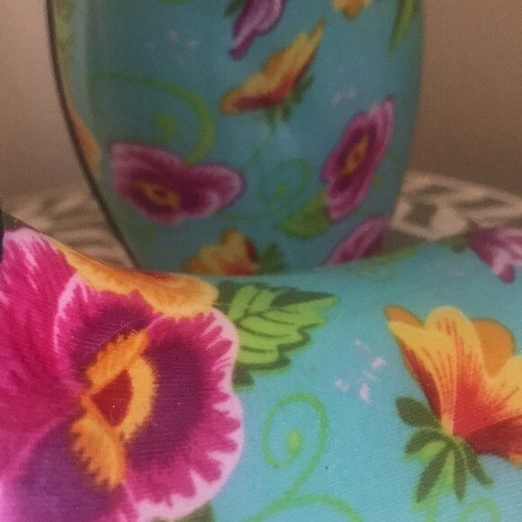 Sloggers Floral Gardening Clogs sz 6 - Picture 10 of 12